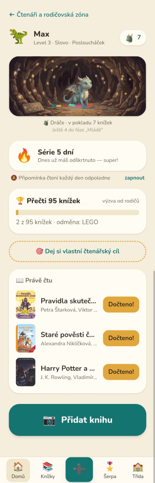 Čtenda — profil čtenáře s dračím pokladem